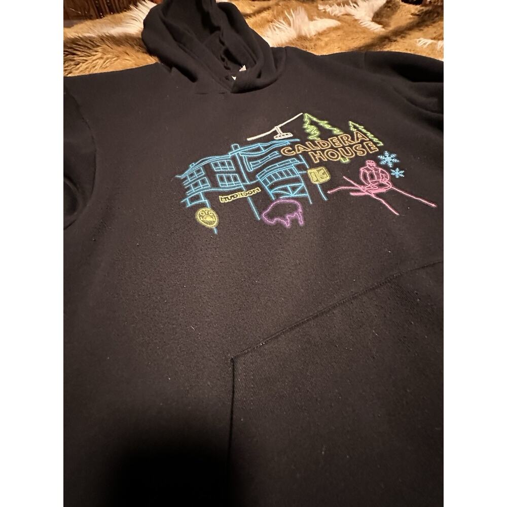 Jackson Hole XL Hoody Billionares Ski In Ski Out Luxury Bell Canvas Sweatshirt